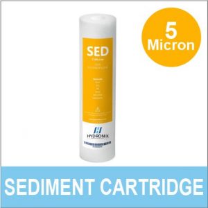 Sediment Filter Cartridge 1st Stage 5 Micron PPF